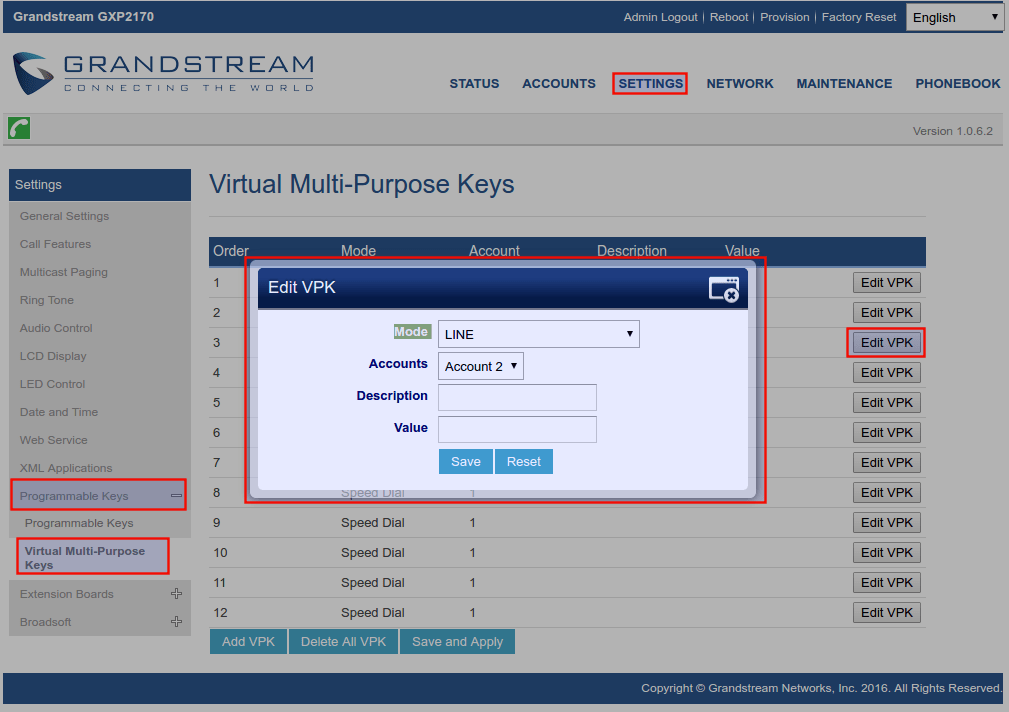Virtual Multi-Purpose Keys