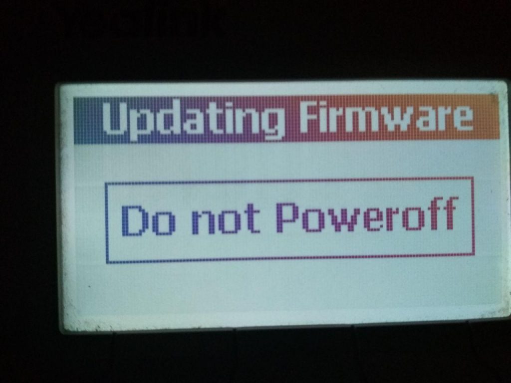 Do not Poweroff