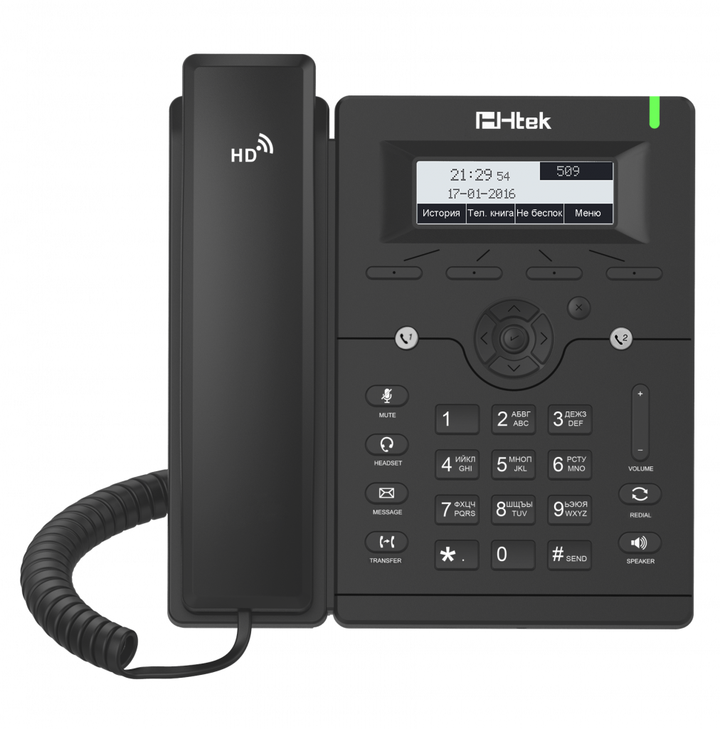 внешний вид IP-телефона Htek UC902P